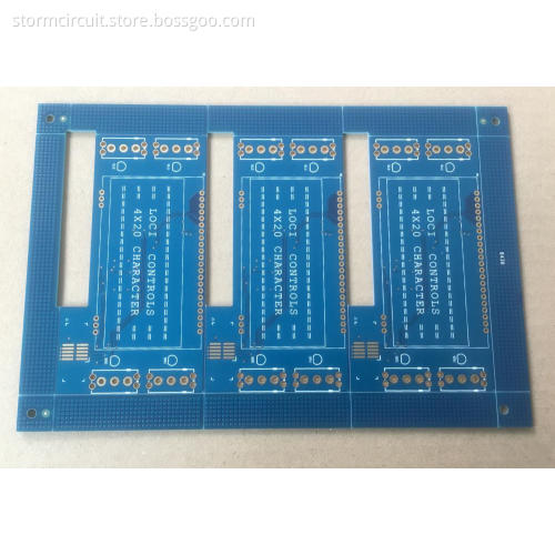 Multilayer PCB, Blue Solder Mask, ENIG finishing